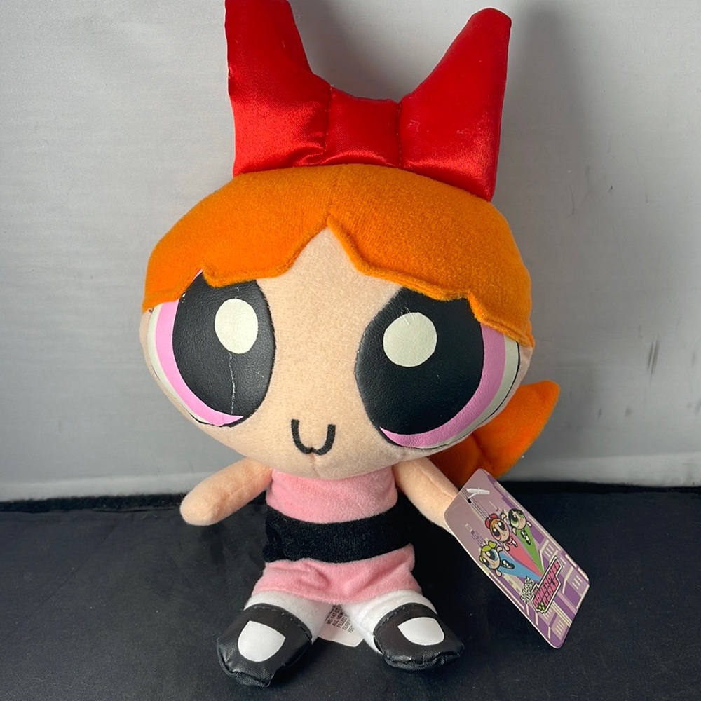 The PowerPuff Girls Blossom plush Cartoon Network VTG 2000 NWT